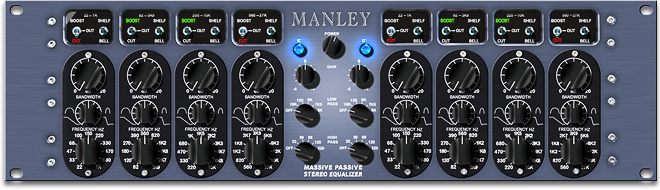 Voice Overs Manley Massive Passive EQ Vacuum Tube Equalizer for Voice Overs