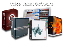 Professional Voice Talent Software and Digital Audio Editing Software